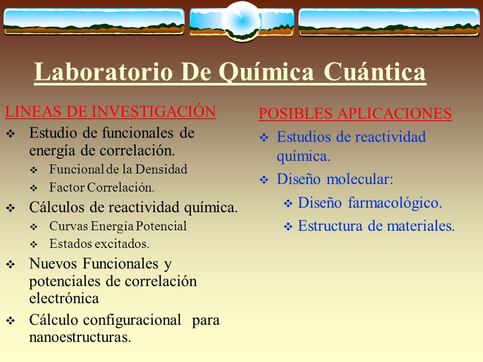 Laboratorio De Química Cuántica