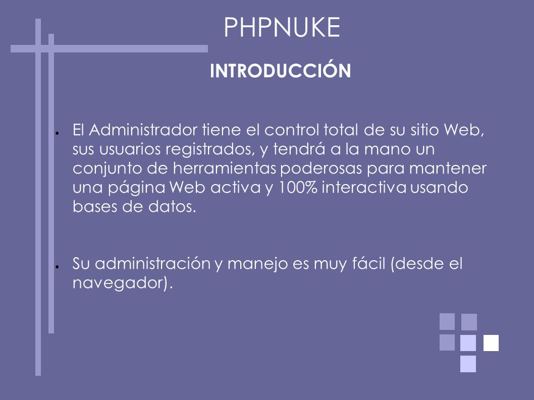 PHPNUKE INTRODUCCIÓN.