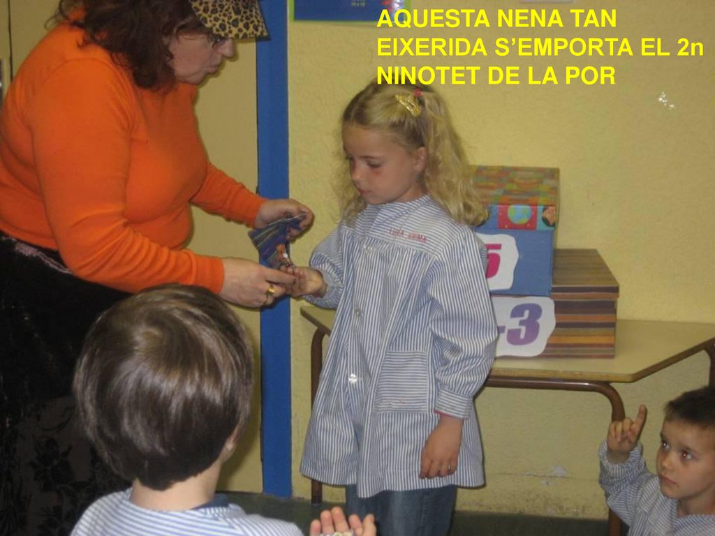 AQUESTA NENA TAN EIXERIDA S’EMPORTA EL 2n NINOTET DE LA POR