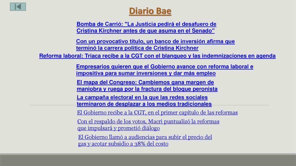 Diario Bae Bomba de Carrió: La Justicia pedirá el desafuero de Cristina Kirchner antes de que asuma en el Senado