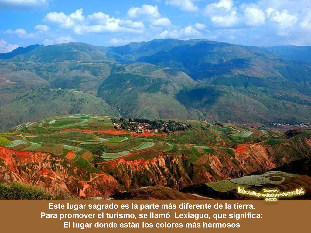 Este lugar sagrado es la parte más diferente de la tierra.
