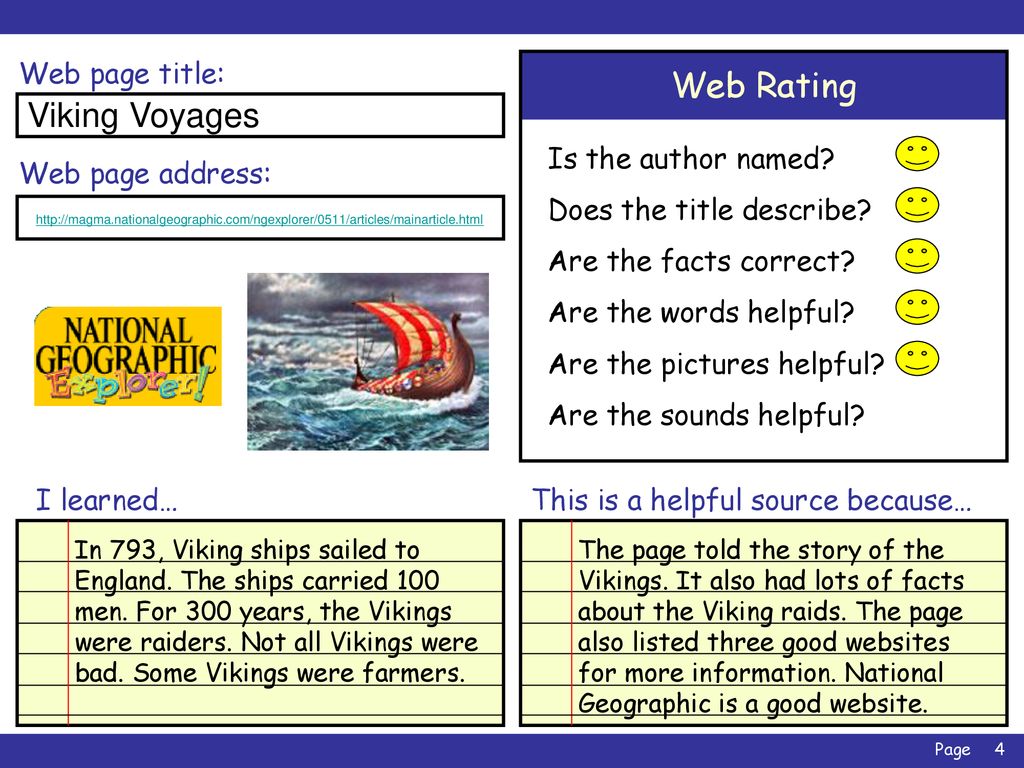 Viking Voyages   Copy and paste the title of the website.