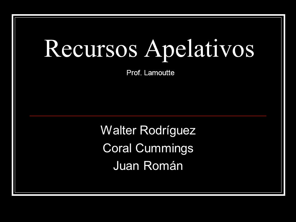 Walter Rodríguez Coral Cummings Juan Román