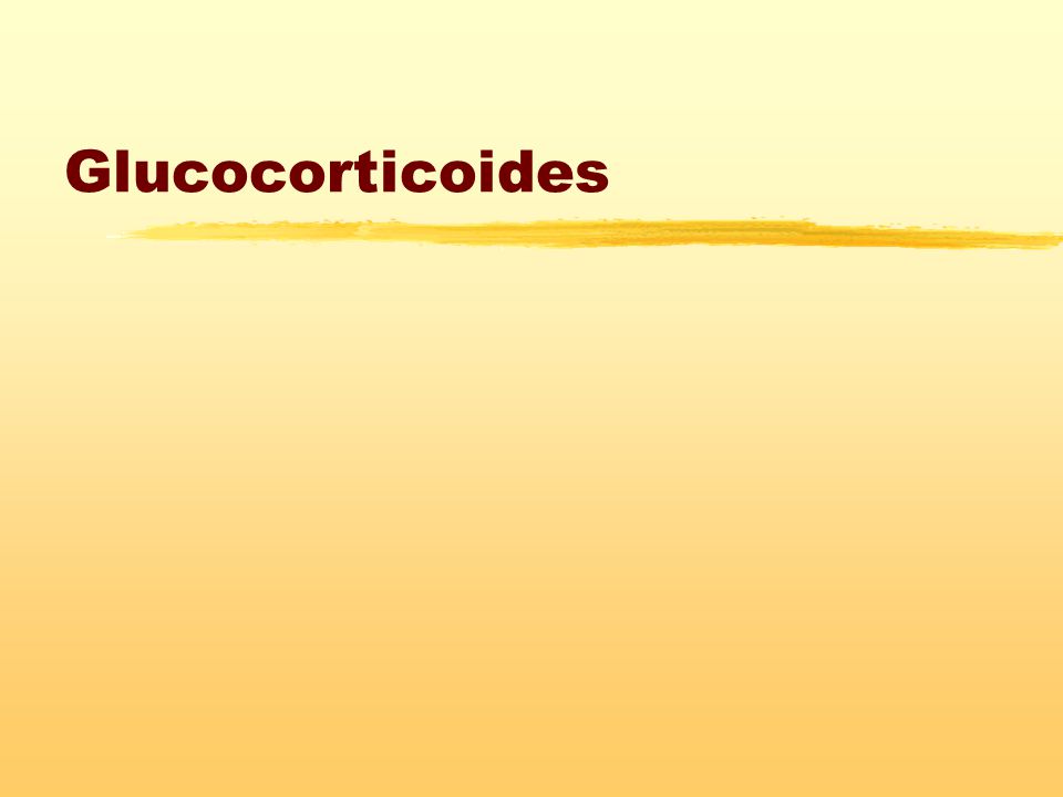 Glucocorticoides