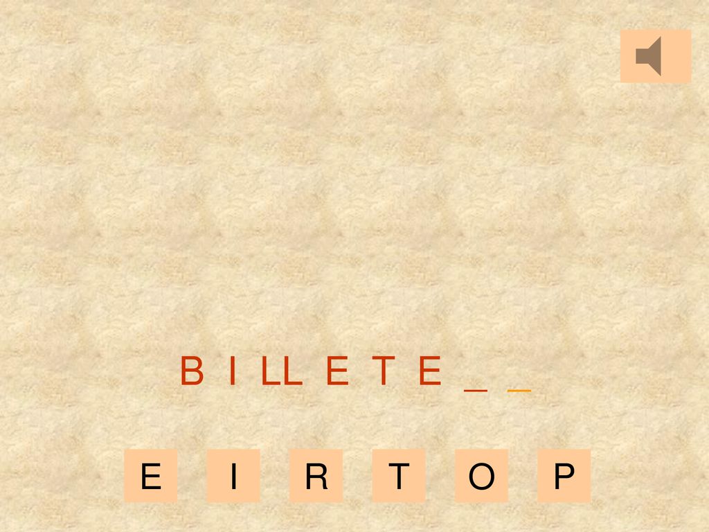 B I LL E T E _ _ E I R T O P