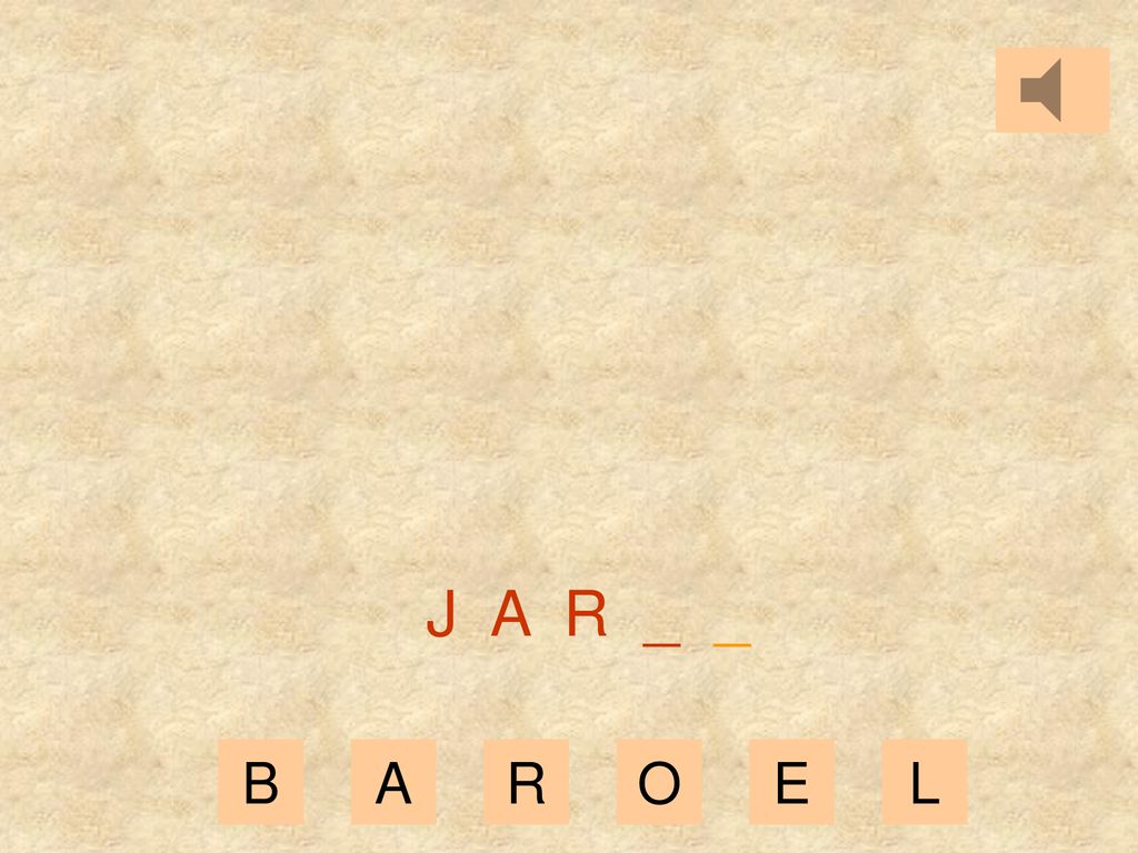 J A R _ _ B A R O E L