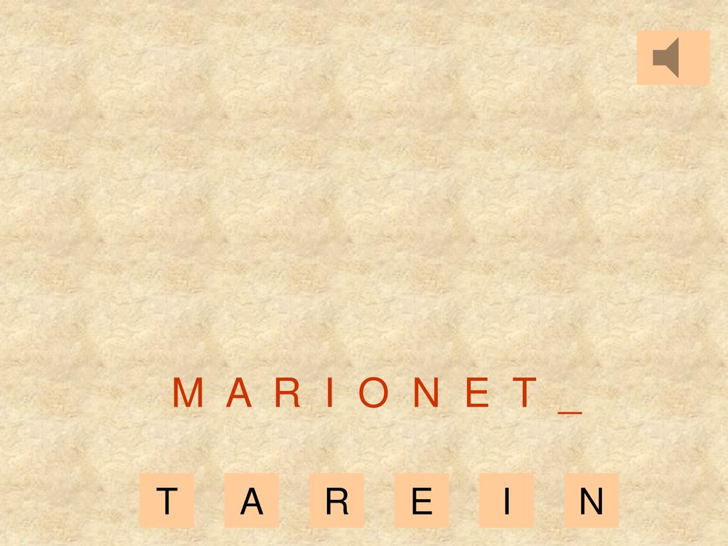 M A R I O N E T _ T A R E I N