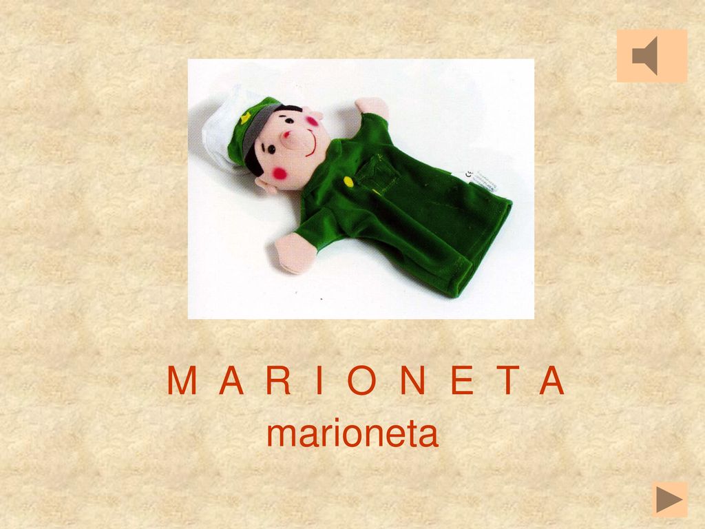 M A R I O N E T A marioneta