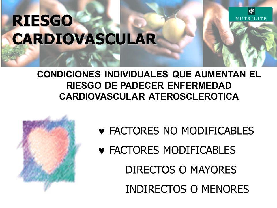 RIESGO CARDIOVASCULAR