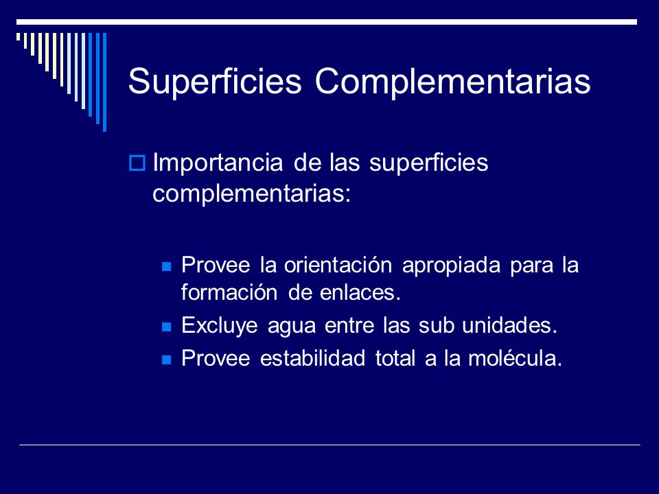 Superficies Complementarias