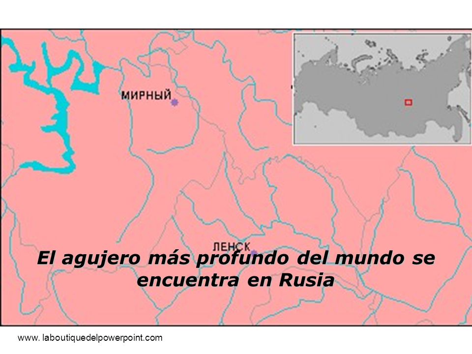 El agujero más profundo del mundo se encuentra en Rusia