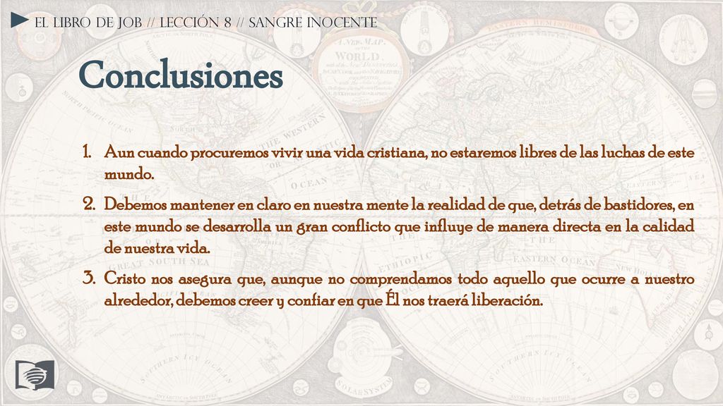 El libro de Job // Lección 8 // Sangre inocente