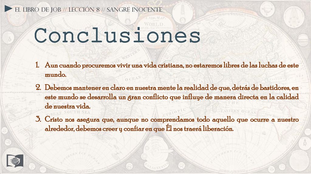 El libro de Job // Lección 8 // Sangre inocente