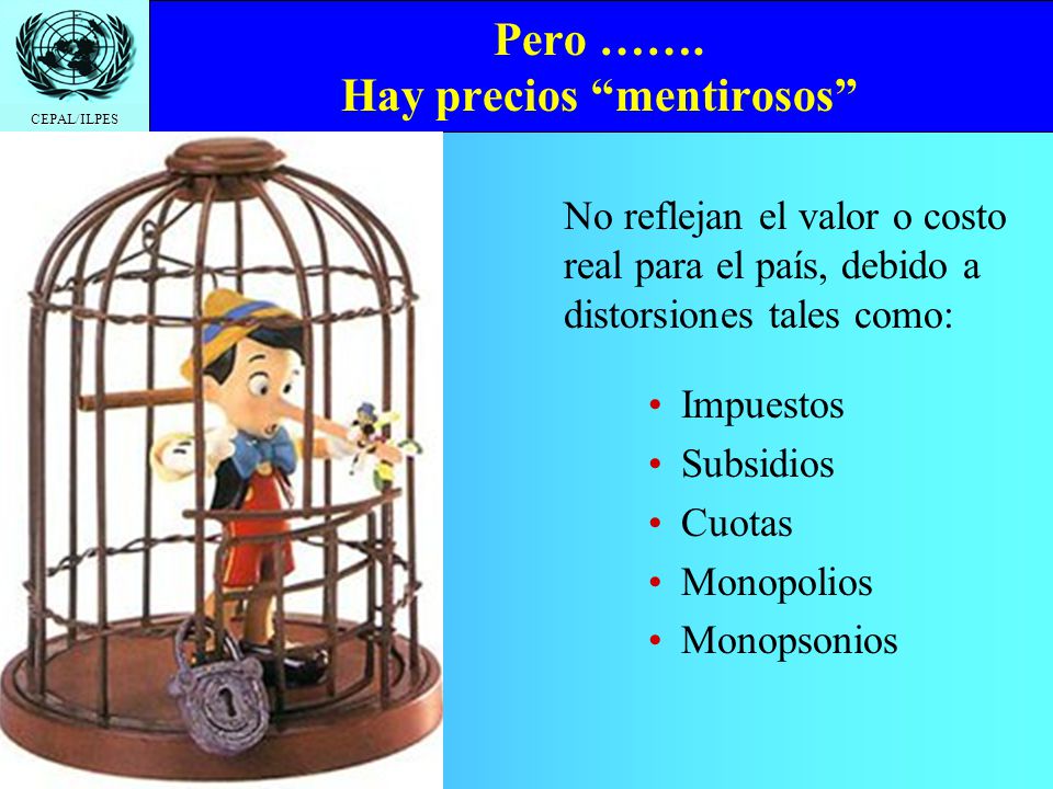 Pero ……. Hay precios mentirosos