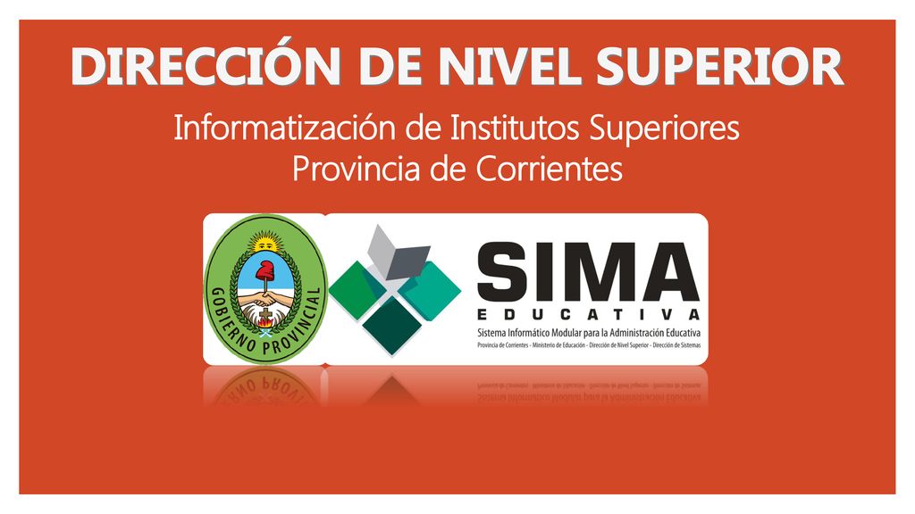 Informatización de Institutos Superiores Provincia de Corrientes