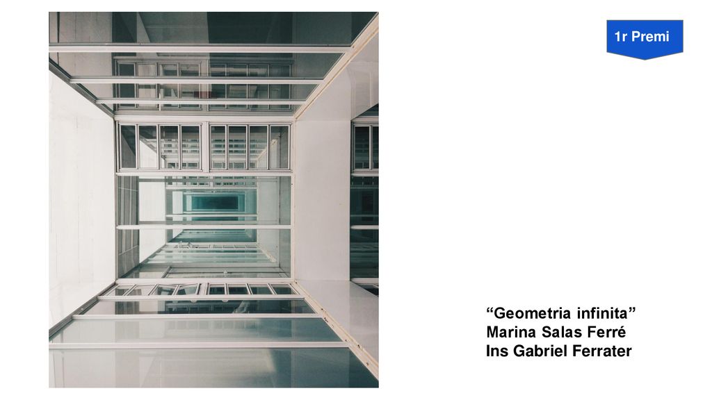 1r Premi Geometria infinita Marina Salas Ferré Ins Gabriel Ferrater