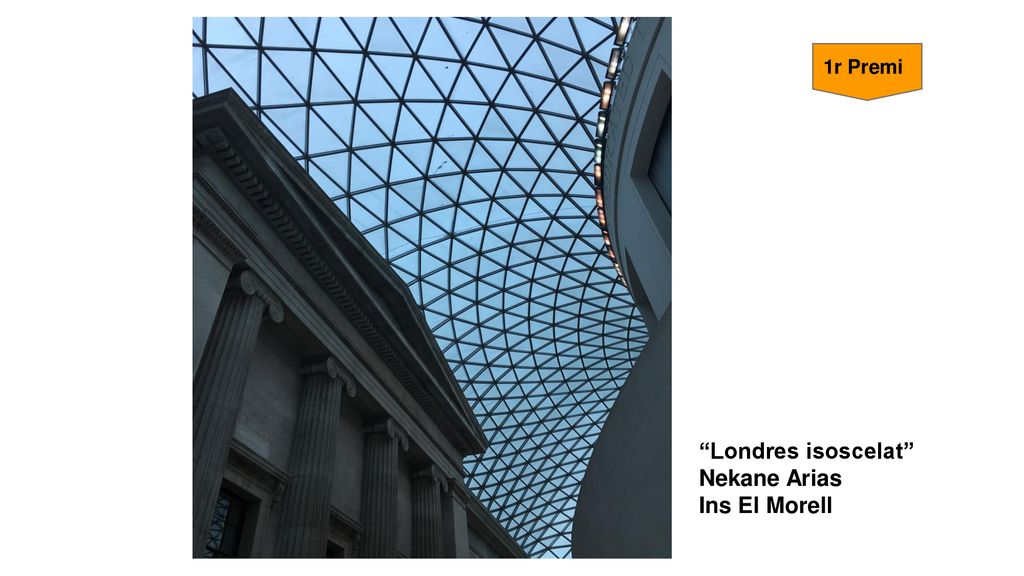 1r Premi Londres isoscelat Nekane Arias Ins El Morell