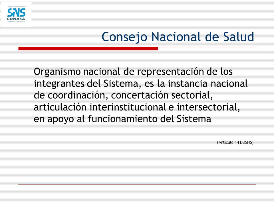 Consejo Nacional de Salud