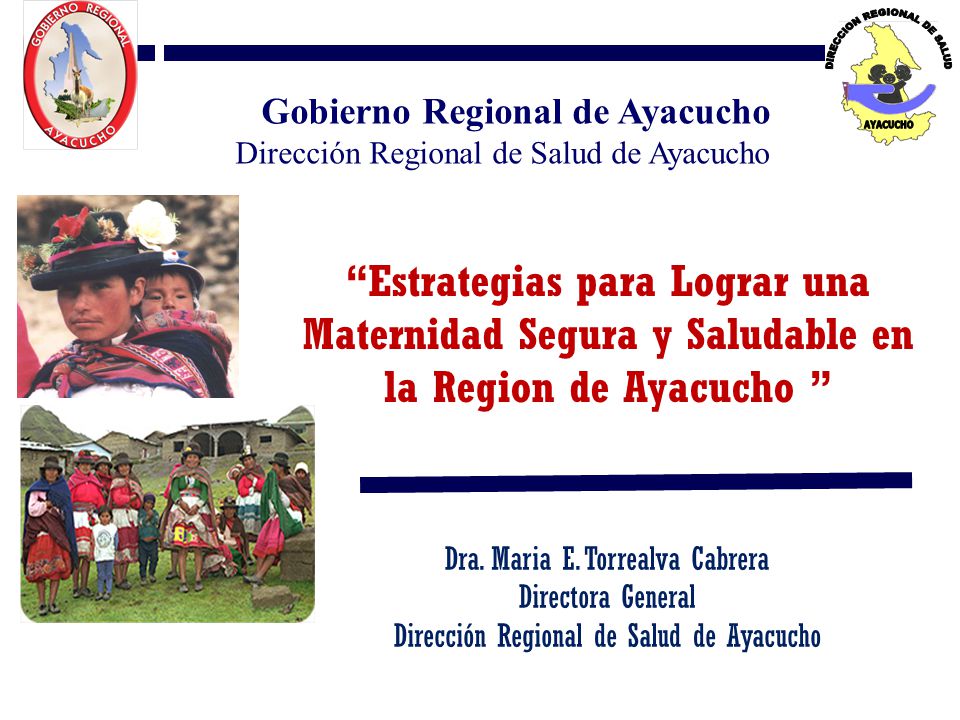 01/04/2017 Gobierno Regional de Ayacucho. Dirección Regional de Salud de Ayacucho.