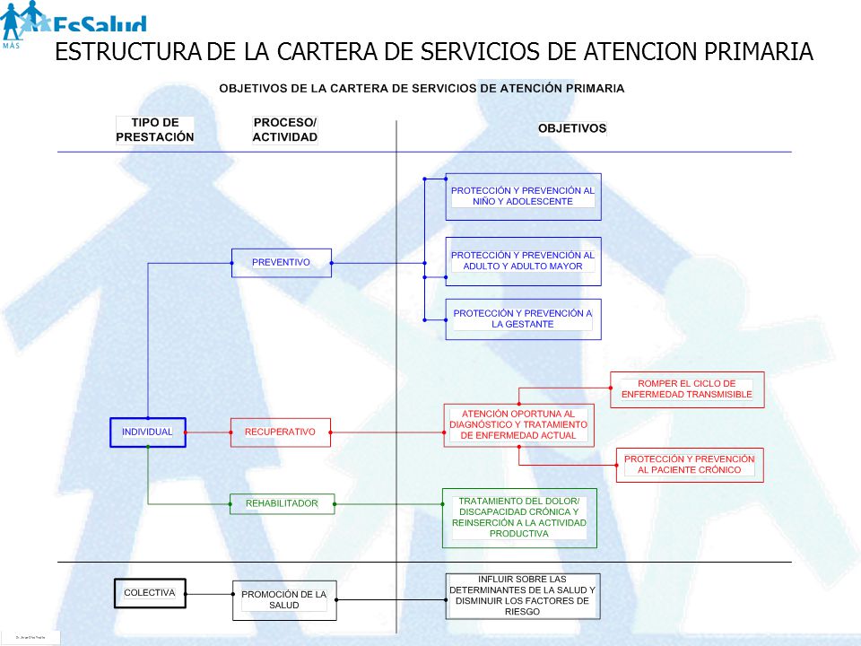 ESTRUCTURA DE LA CARTERA DE SERVICIOS DE ATENCION PRIMARIA