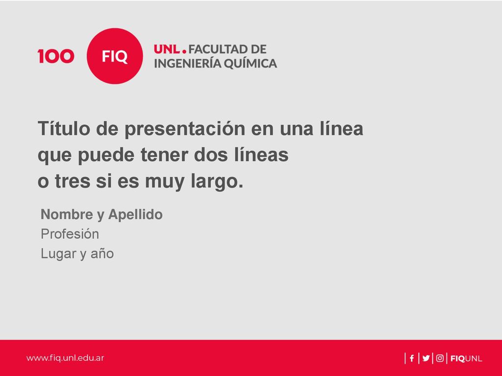Título de presentación en una línea que puede tener dos líneas