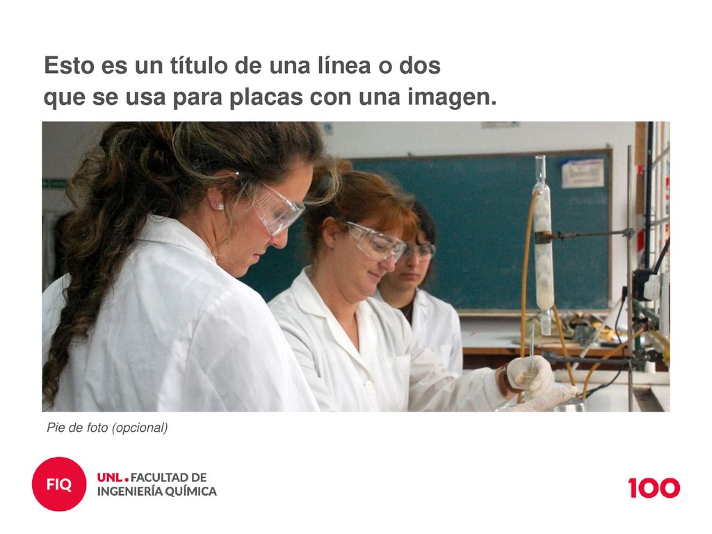 Esto es un título de una línea o dos que se usa para placas con una imagen.
