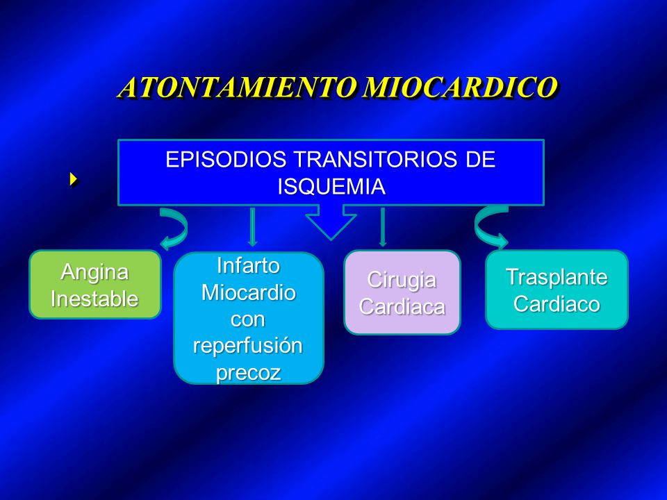 ATONTAMIENTO MIOCARDICO
