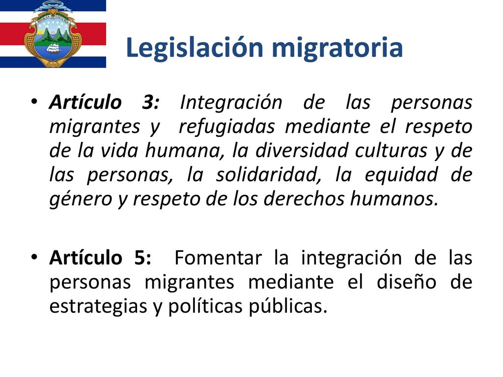 Legislación migratoria