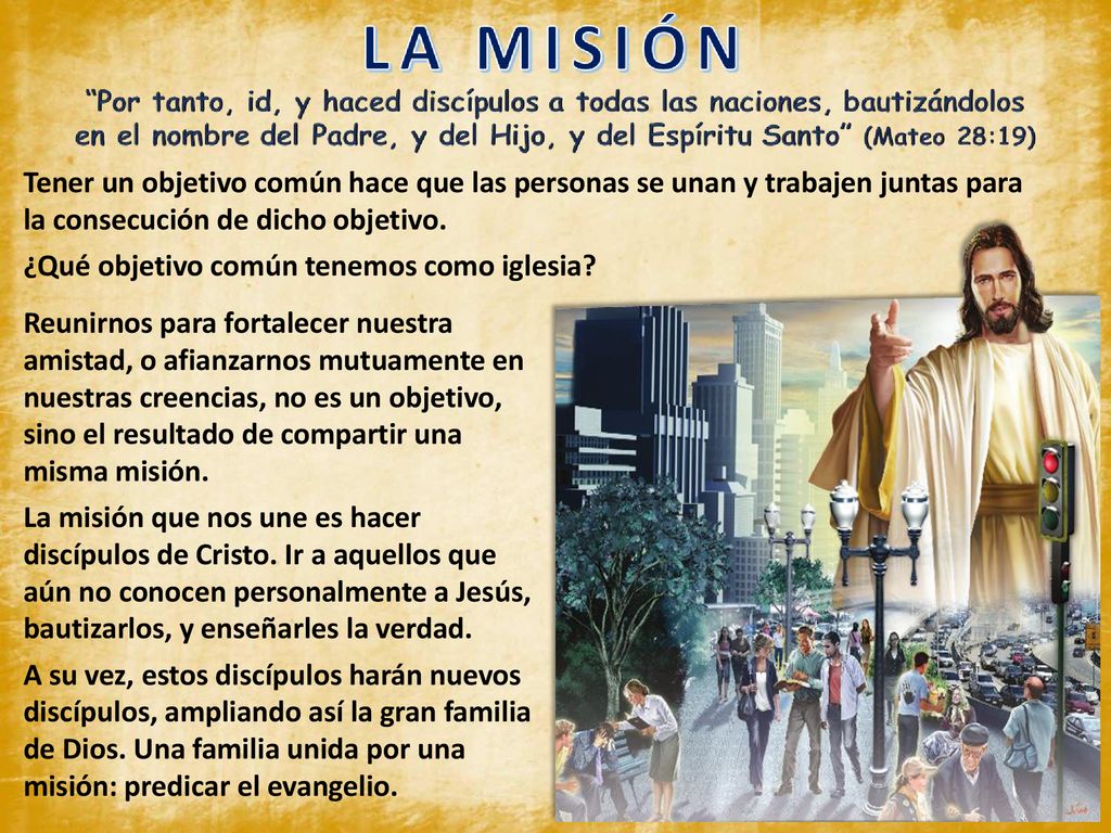 Tener un objetivo común hace que las personas se unan y trabajen juntas para la consecución de dicho objetivo.
