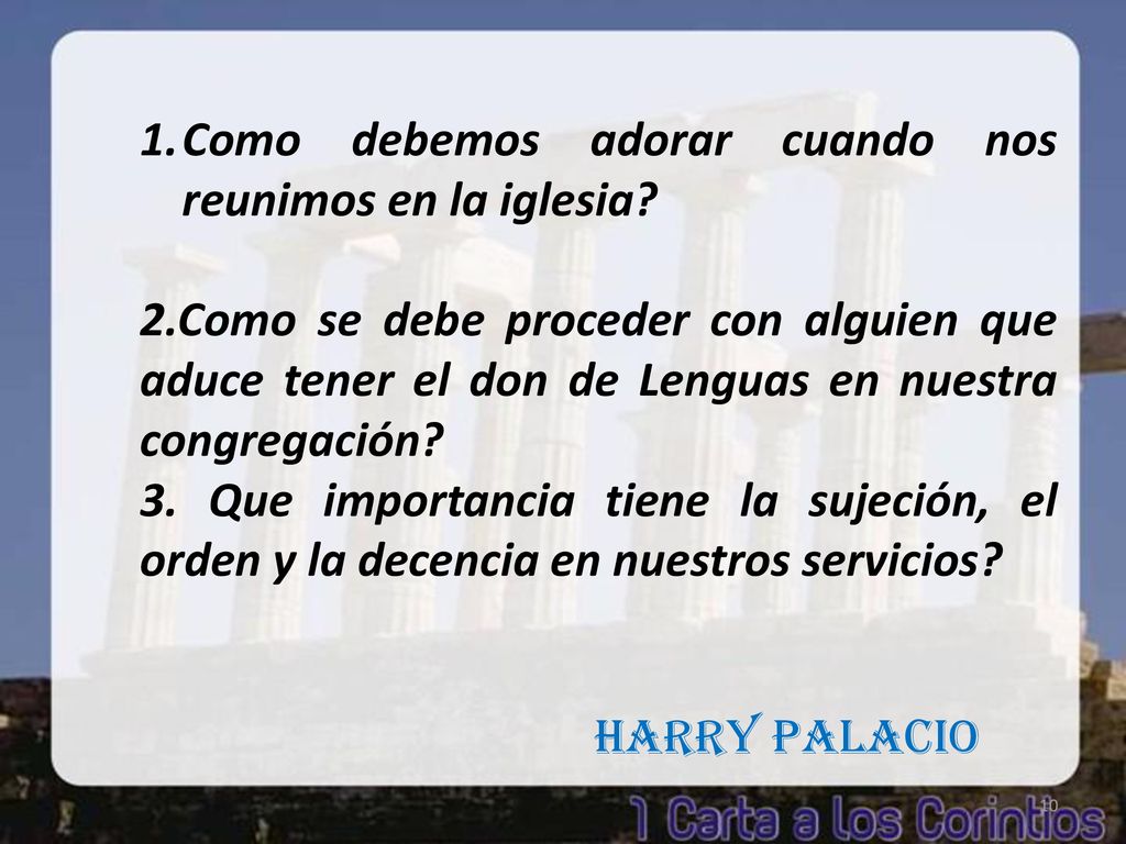 Como debemos adorar cuando nos reunimos en la iglesia