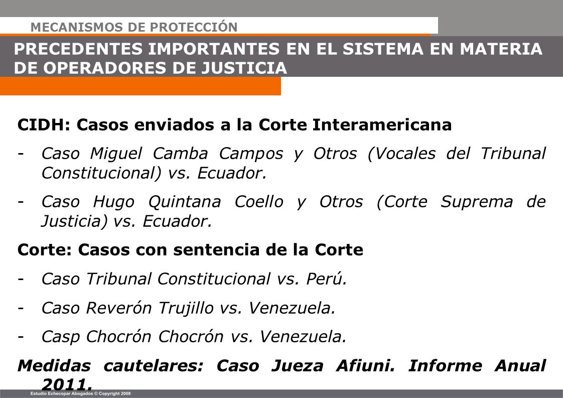 CIDH: Casos enviados a la Corte Interamericana