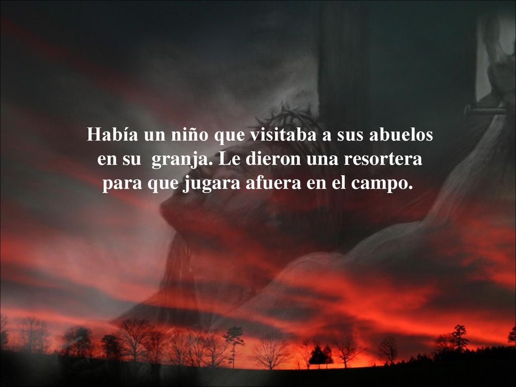 Había un niño que visitaba a sus abuelos en su granja