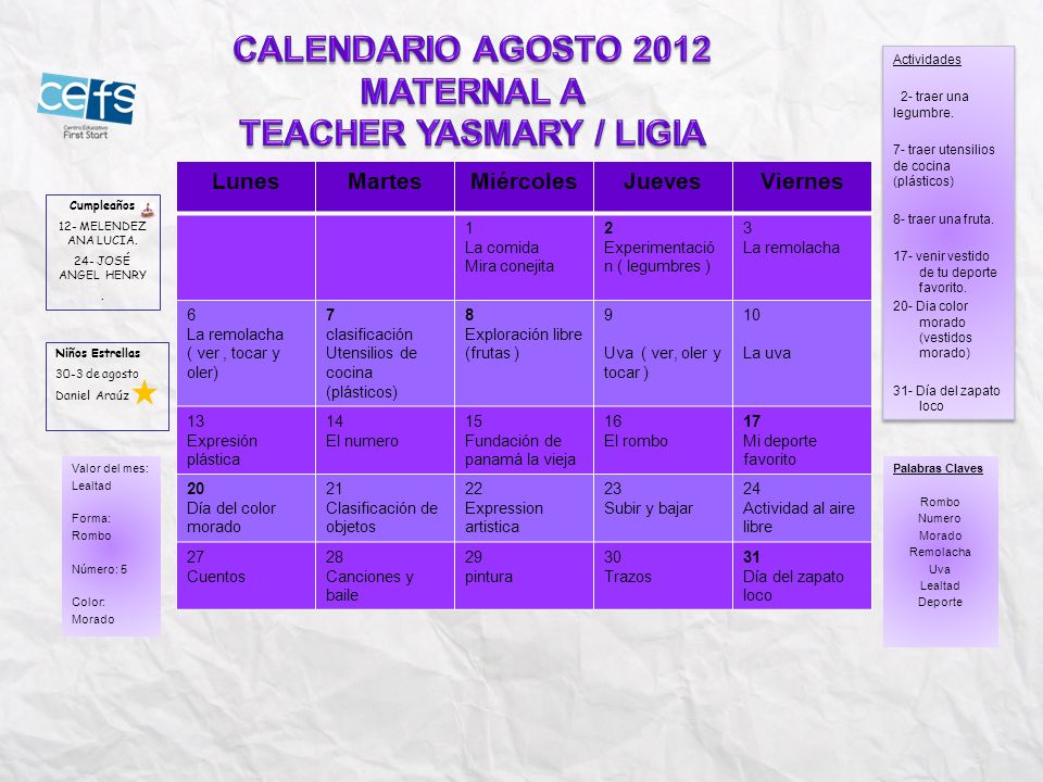 TEACHER YASMARY / LIGIA