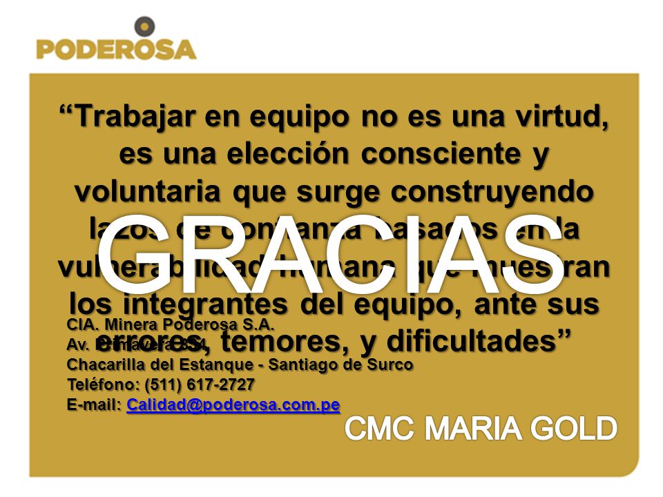 Trabajar en equipo no es una virtud, es una elección consciente y voluntaria que surge construyendo lazos de confianza basados en la vulnerabilidad humana que muestran los integrantes del equipo, ante sus errores, temores, y dificultades