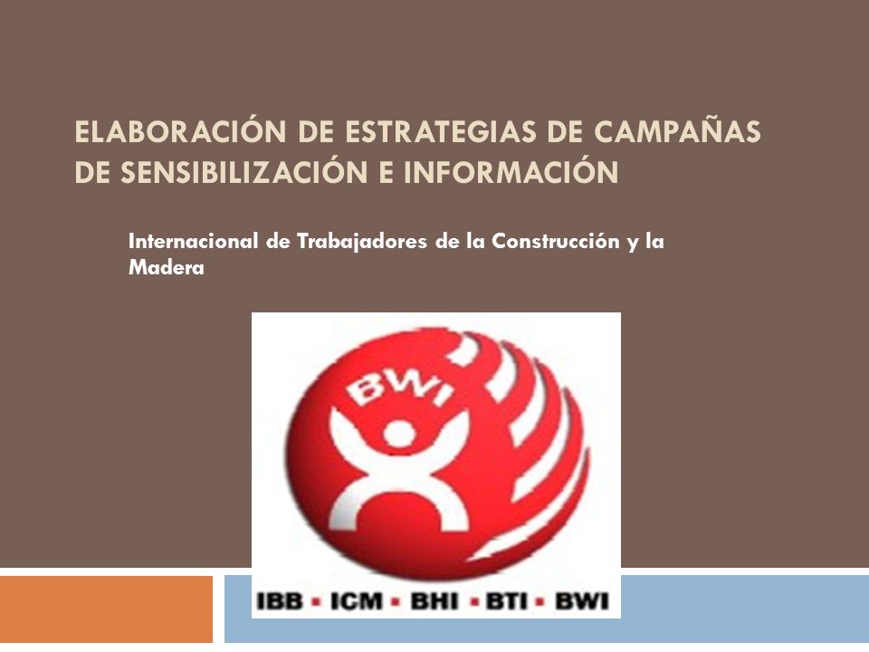 Internacional de Trabajadores de la Construcción y la Madera