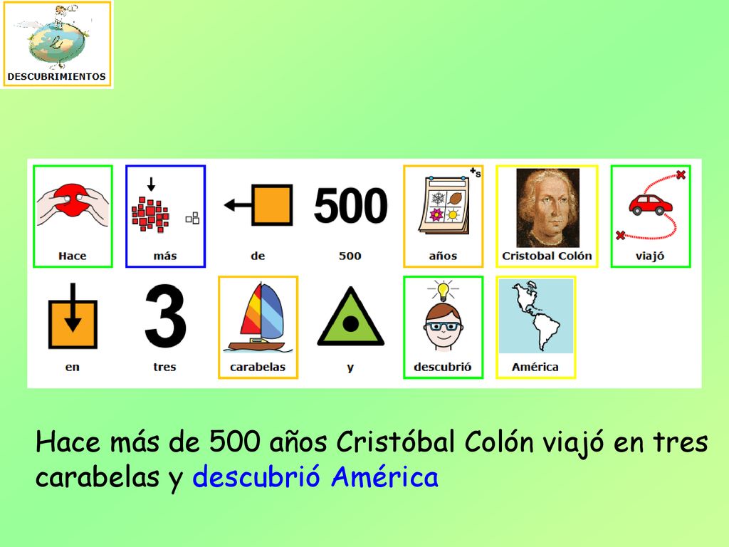 Hace más de 500 años Cristóbal Colón viajó en tres carabelas y descubrió América