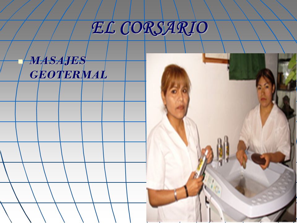 EL CORSARIO MASAJES GEOTERMAL