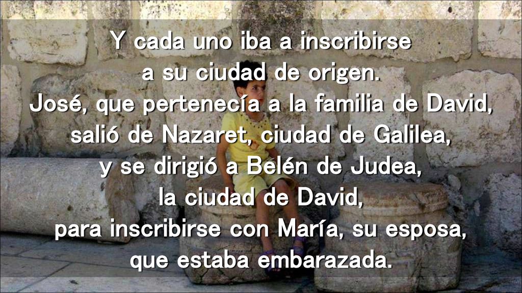Y cada uno iba a inscribirse a su ciudad de origen