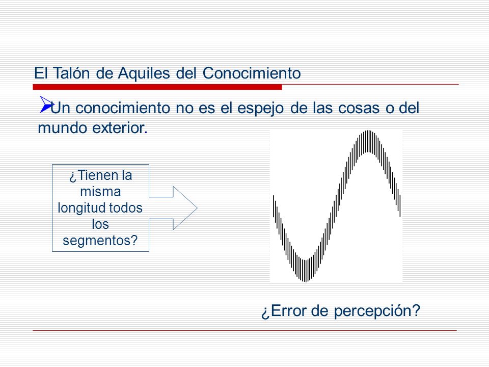 ¿Tienen la misma longitud todos los segmentos