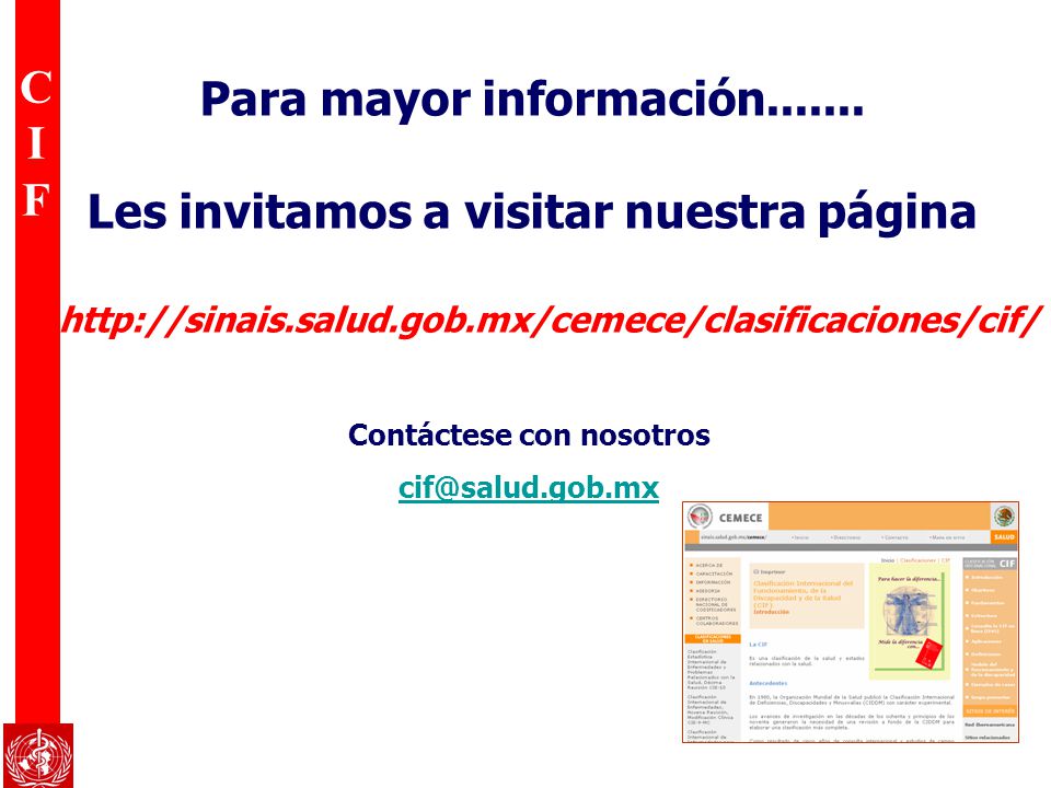 Para mayor información Les invitamos a visitar nuestra página