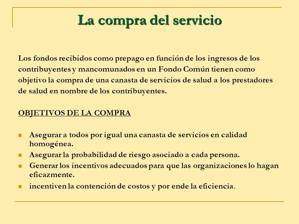 La compra del servicio Los fondos recibidos como prepago en función de los ingresos de los.