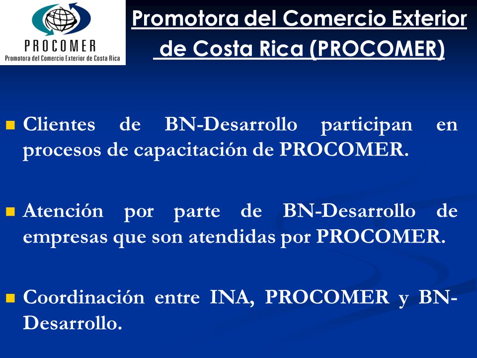 Promotora del Comercio Exterior de Costa Rica (PROCOMER)