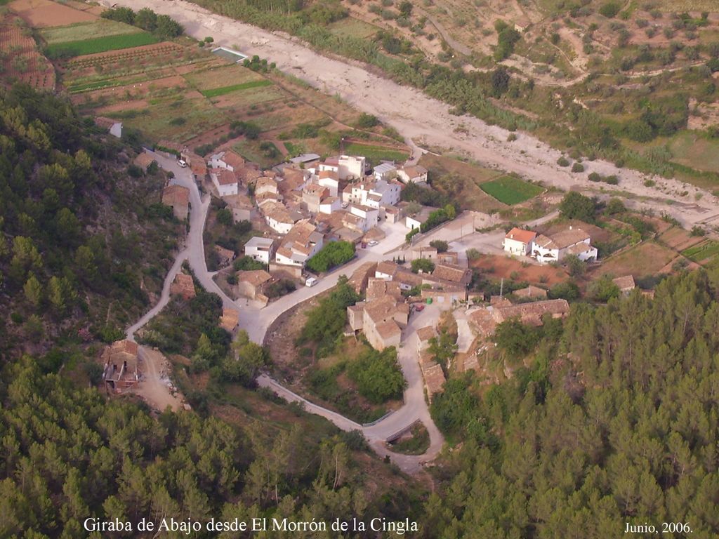 Giraba de Abajo desde El Morrón de la Cingla