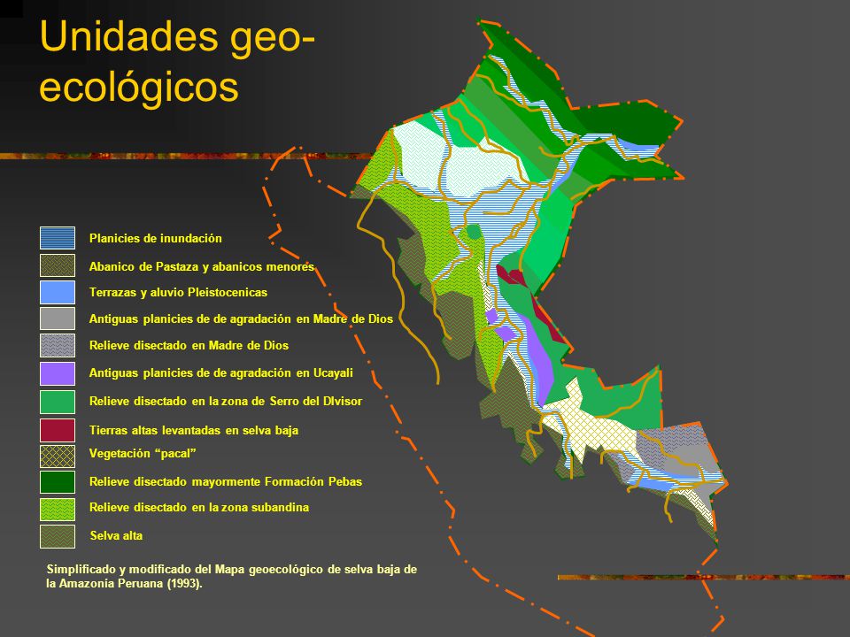 Unidades geo-ecológicos