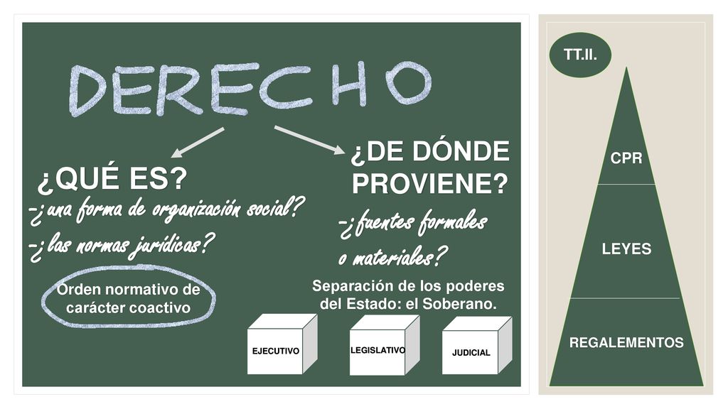 -¿una forma de organización social -¿las normas jurídicas
