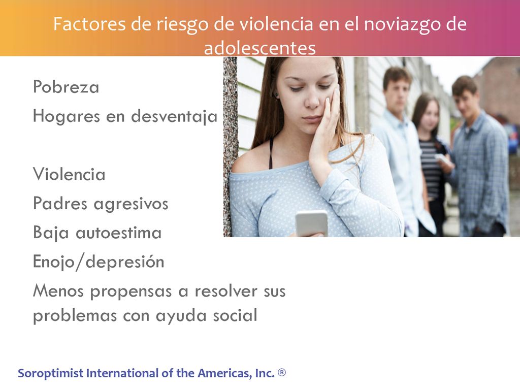 Factores de riesgo de violencia en el noviazgo de adolescentes