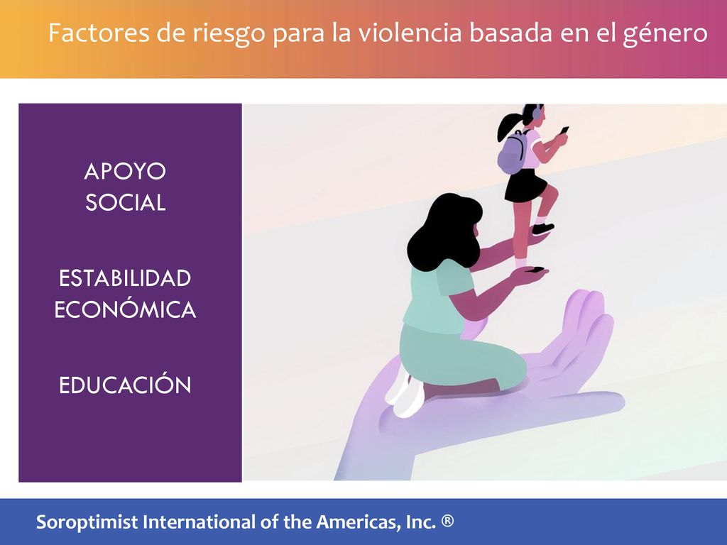 Factores de riesgo para la violencia basada en el género