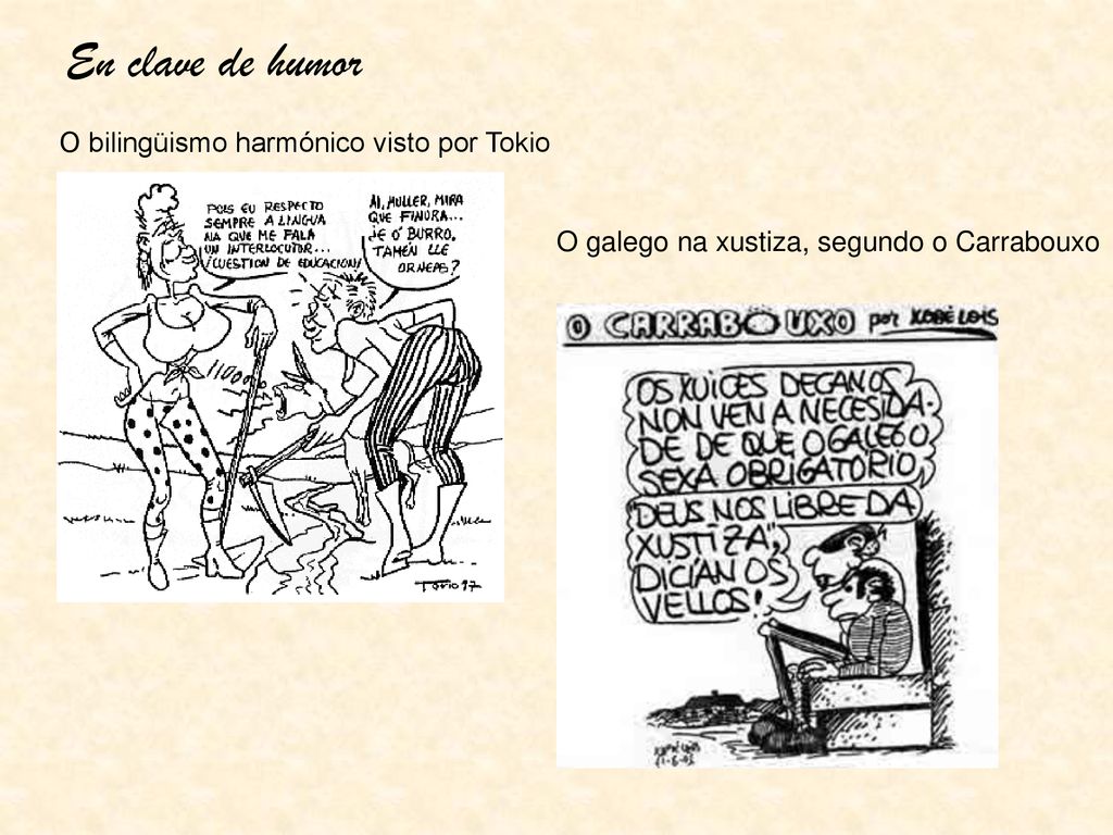 En clave de humor O bilingüismo harmónico visto por Tokio