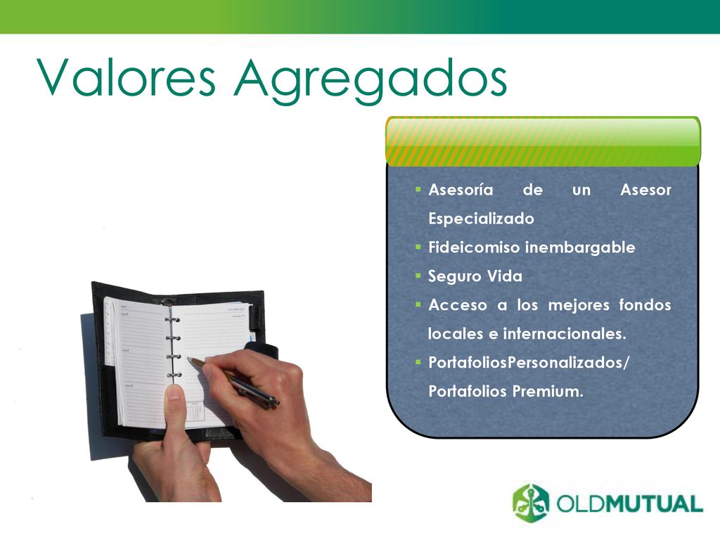 Valores Agregados Asesoría de un Asesor Especializado