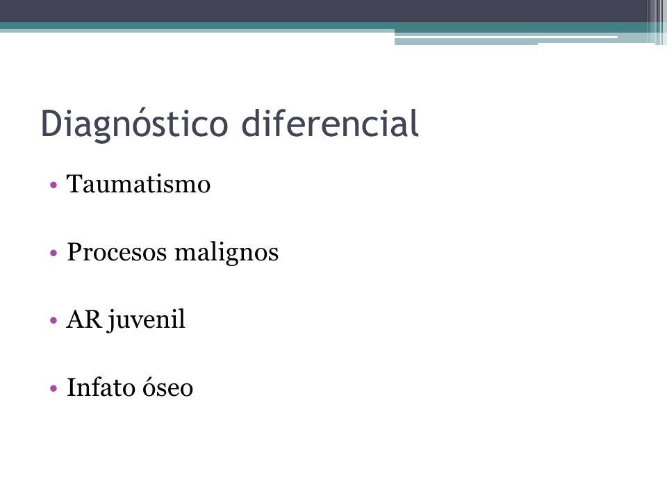 Diagnóstico diferencial
